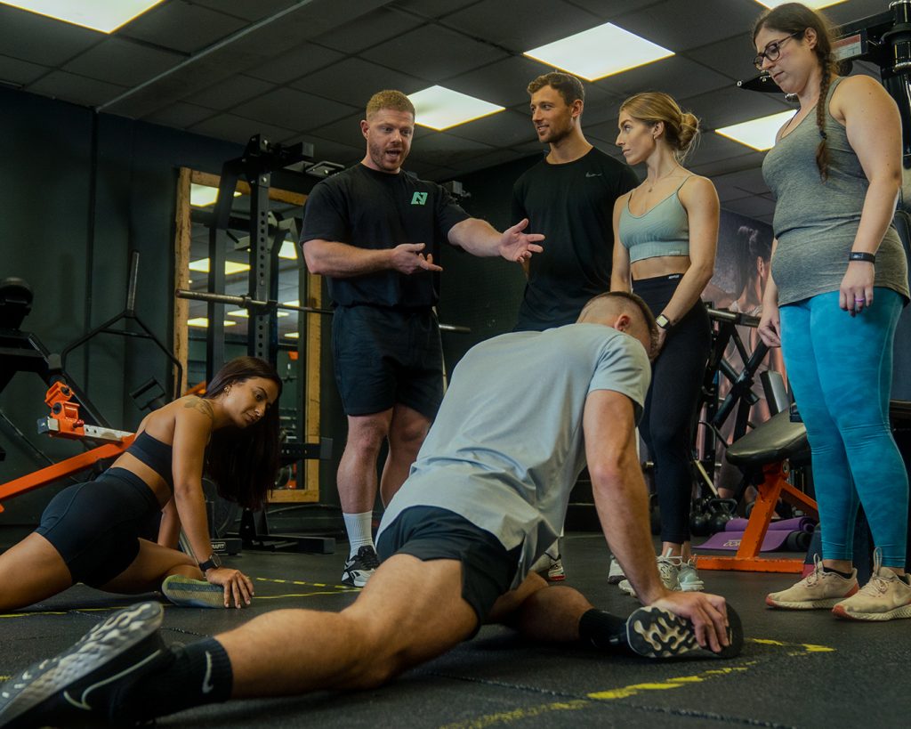 Aventus Academy combined diploma workshop with students and equipment